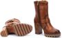 Pikolinos Bruine hoge leren laars Brown Dames - Thumbnail 6
