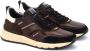 Pikolinos Bruine Leren Heren Sneaker Brown Heren - Thumbnail 3