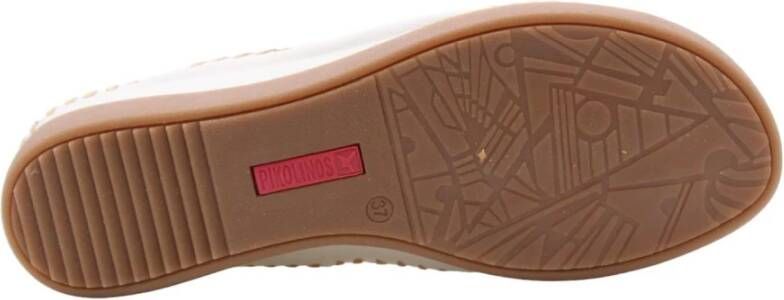 Pikolinos Elegante Platte Sandalen Beige Dames