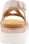 Pikolinos Beige Casual Leren Dames Sandalen Beige Dames - Thumbnail 8