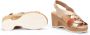 Pikolinos Comfortabele Arenales Sleehak Sandalen Beige Dames - Thumbnail 7