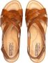 Pikolinos Comfortabele Arenales Sleehak Sandalen Brown Dames - Thumbnail 5