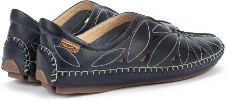 Pikolinos Comfortabele Blauwe Dames Loafer Blue Dames