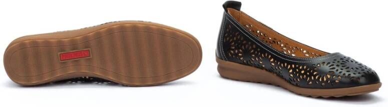Pikolinos Comfortabele dames ballerina's zwart