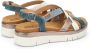 Pikolinos Comfortabele 'Palma' Sandalen Blue Dames - Thumbnail 3