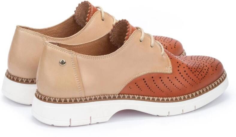 Pikolinos Comfortabele veterschoenen voor dames Brown Dames