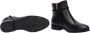 Pikolinos Dames Casual Zwarte Leren Enkellaars Black Dames - Thumbnail 4