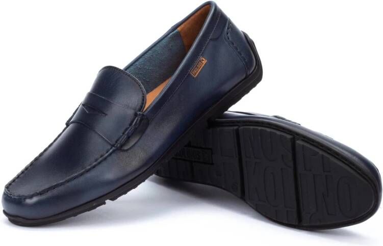 Pikolinos Elegante Conil Leren Loafer voor Heren Blue Heren