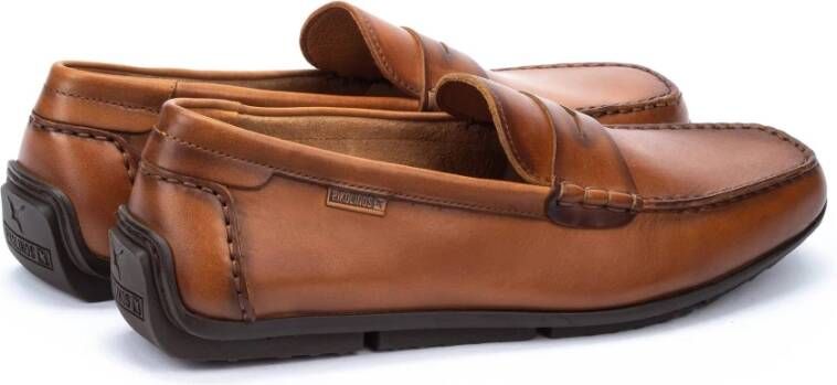 Pikolinos Elegante Conil Leren Loafer voor Heren Brown Heren