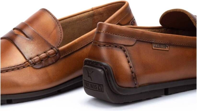 Pikolinos Elegante Conil Leren Loafer voor Heren Brown Heren