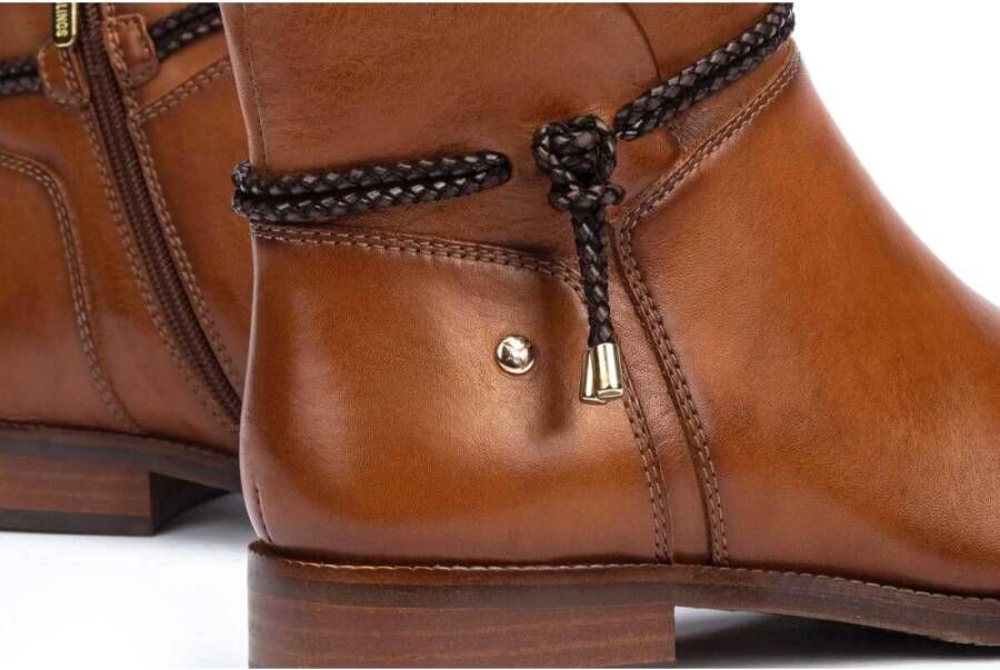 Pikolinos Elegante Royal Dames Enkellaarzen Brown Dames