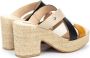 Pikolinos SAN Juan Dames Sandalen Mosterd Multicolor Dames - Thumbnail 3