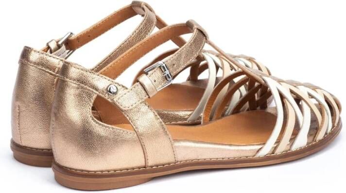 Pikolinos Flat Sandals Beige Dames