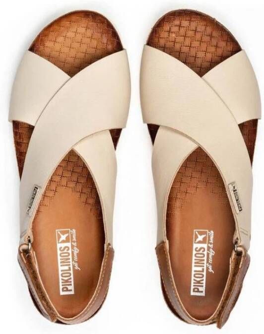 Pikolinos Flat Sandals Beige Dames