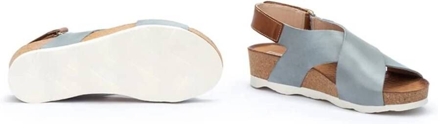 Pikolinos Flat Sandals Blauw Dames
