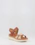 Pikolinos Comfortabele Damessandaal Bruin Wit Brown Dames - Thumbnail 12
