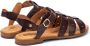 Pikolinos W0X 0747 Volwassenen Platte sandalen Kleur Bruin - Thumbnail 3