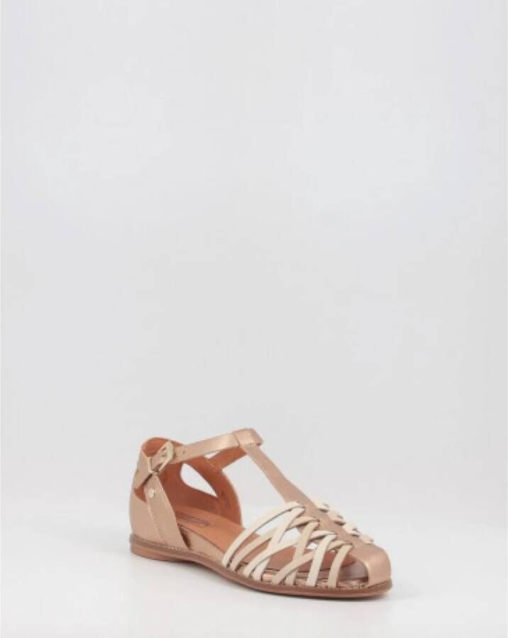 Pikolinos Flat Sandals Geel Dames