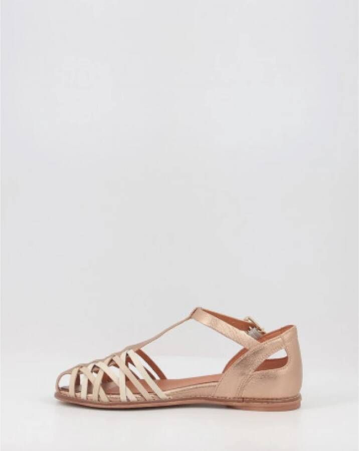 Pikolinos Flat Sandals Geel Dames