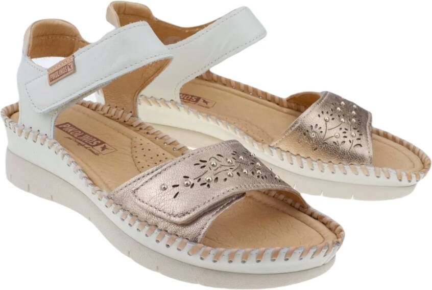Pikolinos Flat Sandals Geel Dames