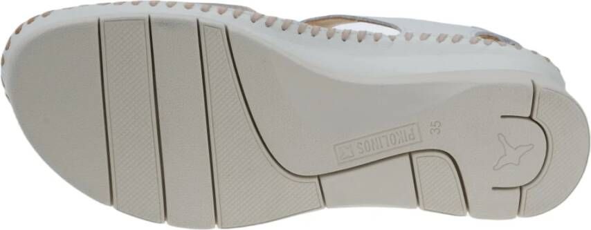 Pikolinos Flat Sandals Geel Dames
