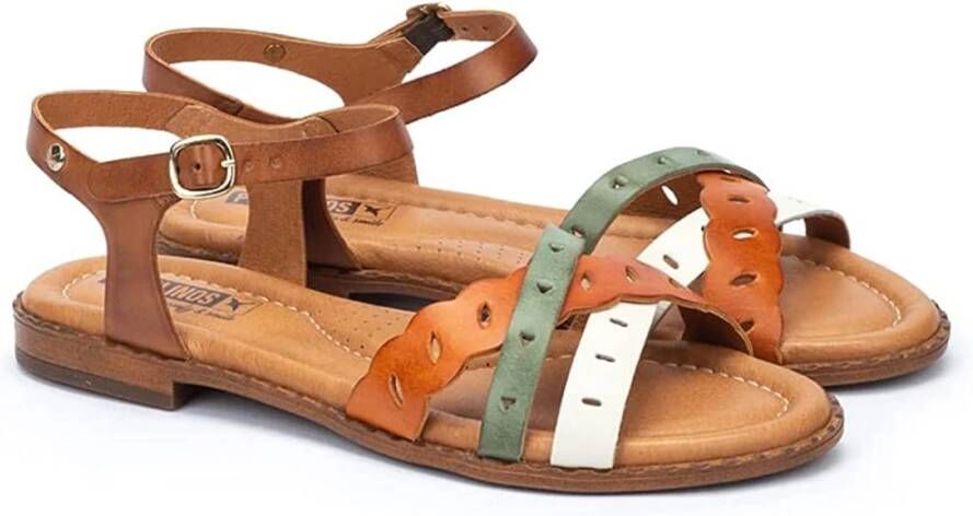 Pikolinos Flat Sandals Meerkleurig Dames