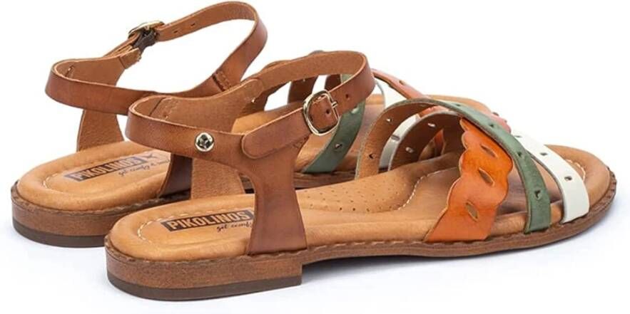 Pikolinos Flat Sandals Meerkleurig Dames