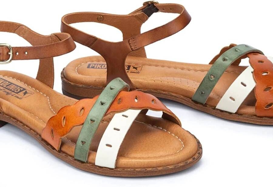 Pikolinos Flat Sandals Meerkleurig Dames