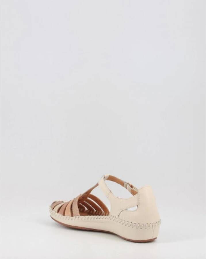 Pikolinos Flat Sandals Wit Dames