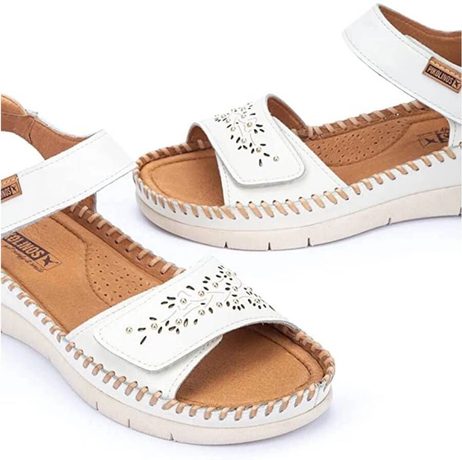 Pikolinos Flat Sandals Wit Dames