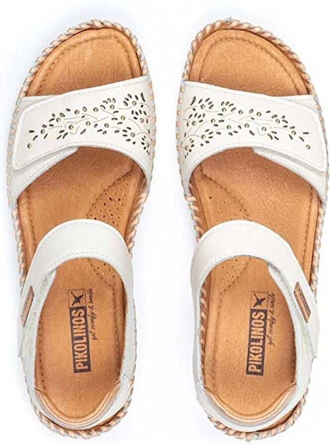 Pikolinos Flat Sandals Wit Dames