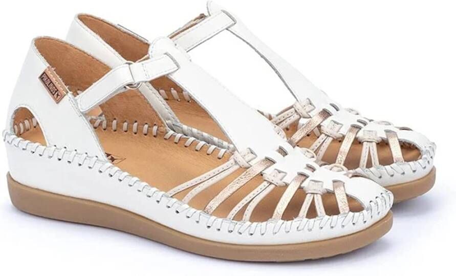 Pikolinos Flat Sandals Wit Dames