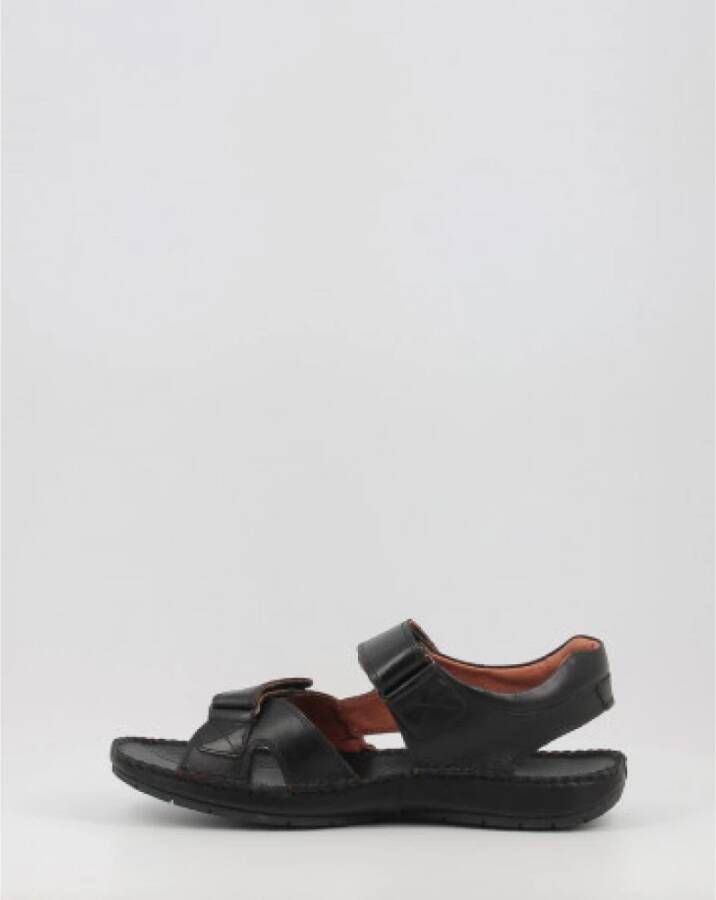 Pikolinos Flat Sandals Zwart Heren