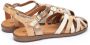 Pikolinos Gouden Band Formentera Sandalen Beige Dames - Thumbnail 3