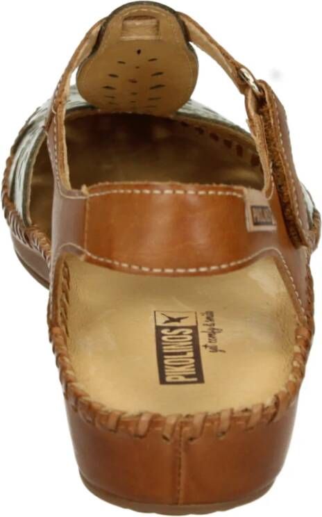 Pikolinos Groene sportieve sandalen met rubberen zool