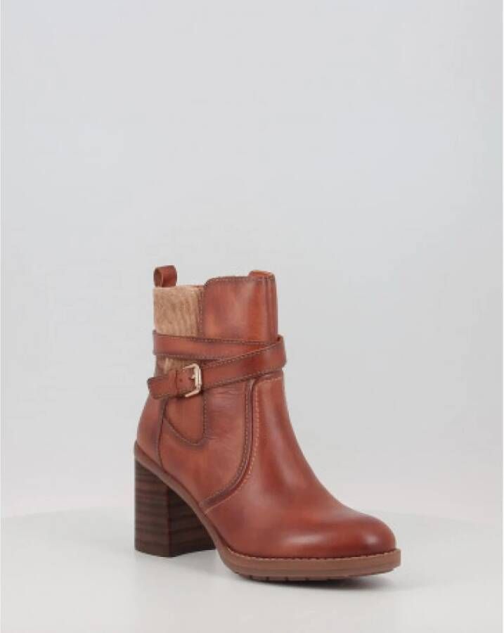 Pikolinos Heeled Boots Bruin Dames