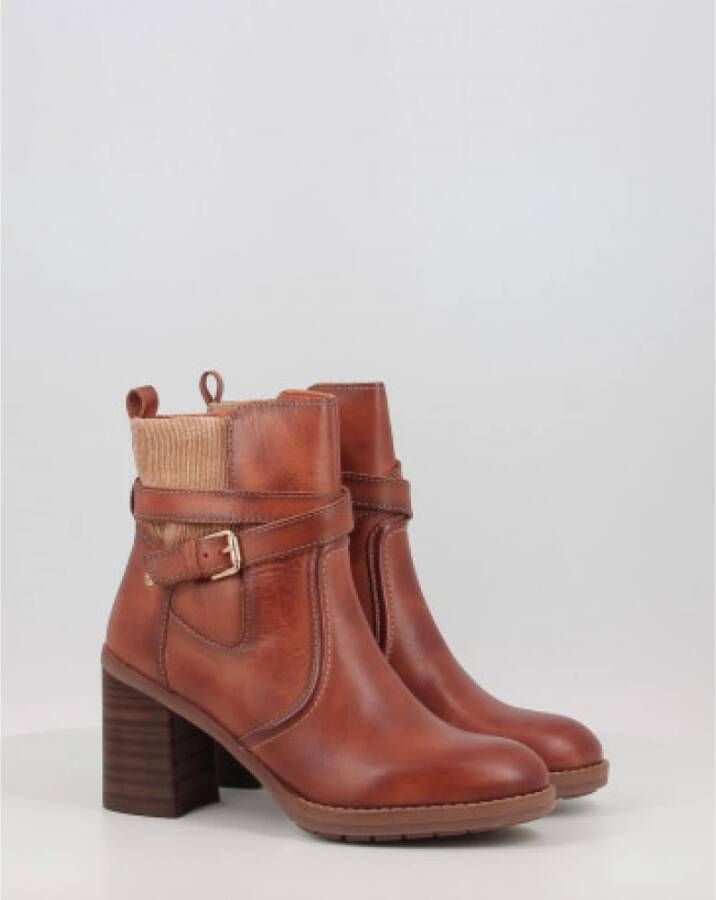 Pikolinos Heeled Boots Bruin Dames