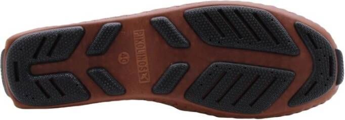 Pikolinos Stijlvolle Bevertje Loafers voor Mannen Brown Heren