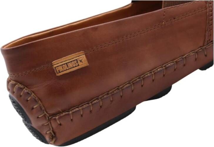 Pikolinos Stijlvolle Bevertje Loafers voor Mannen Brown Heren