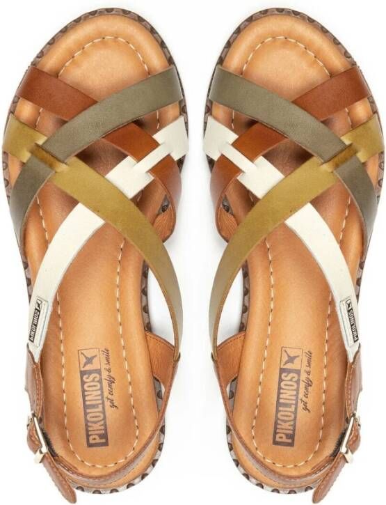 Pikolinos Multikleur Algar Damesandaal Multicolor Dames