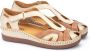 Pikolinos Off White Dames Sandaal Multicolor Dames - Thumbnail 3