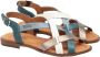 Pikolinos Groene casual damessandalen Multicolor Dames - Thumbnail 6