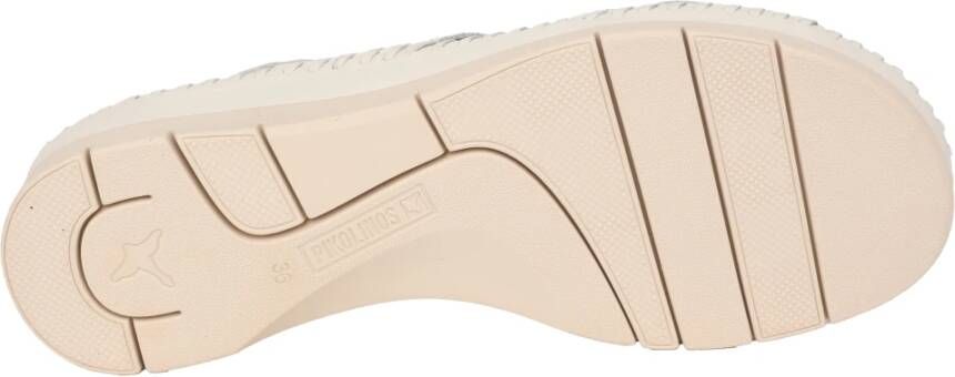 Pikolinos Stijlvolle damessandaal off white