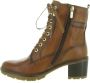 Pikolinos Dames Casual Camel Leren Laarzen Brown Dames - Thumbnail 4