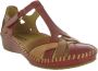 Pikolinos 655 0732C5 Volwassenen Platte sandalen Kleur Rood - Thumbnail 14