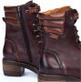 Pikolinos Vetersluiting enkel laars Donkerbruin Brown Dames - Thumbnail 5