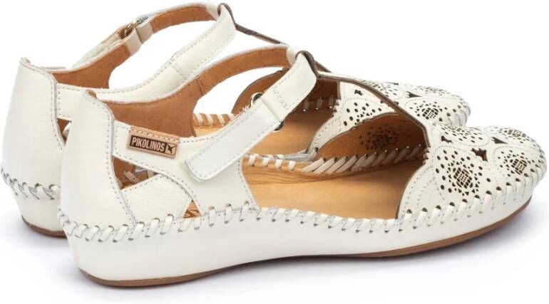 Pikolinos Vlechtwerk Damesandaal White Dames