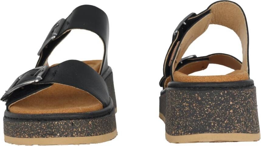 Pikolinos Zwarte damessandaal Alzira stijl Black Dames