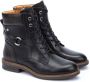 Pikolinos Zwarte Leren Enkellaarzen Black Dames - Thumbnail 5
