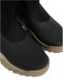 Pinko Moss Trek Boot Pelle Gommata+Neoprene Zwart Dames - Thumbnail 4